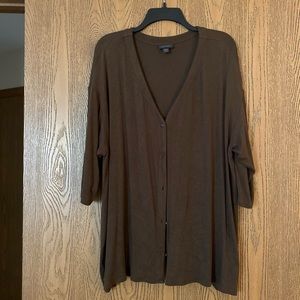 ❤️ J. Jill Brown Lightweight Cardigan